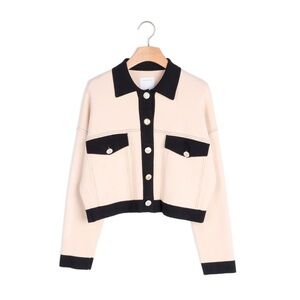 Sandro Cher Cropped Cardigan